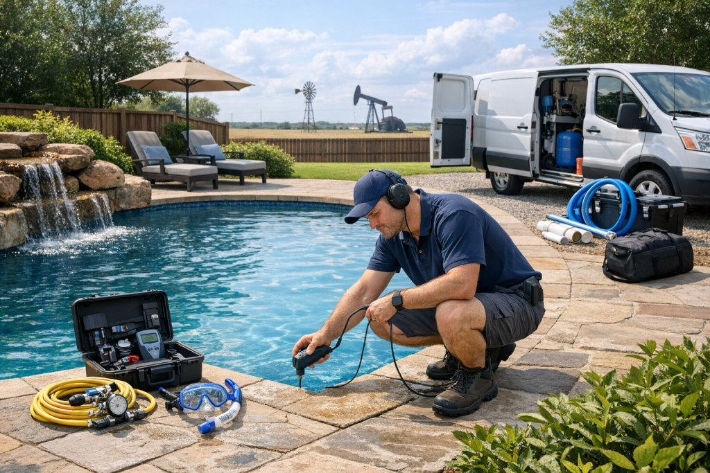 Premier Pool Leak Detection & Repair Services in Lone Wolf, Oklahoma