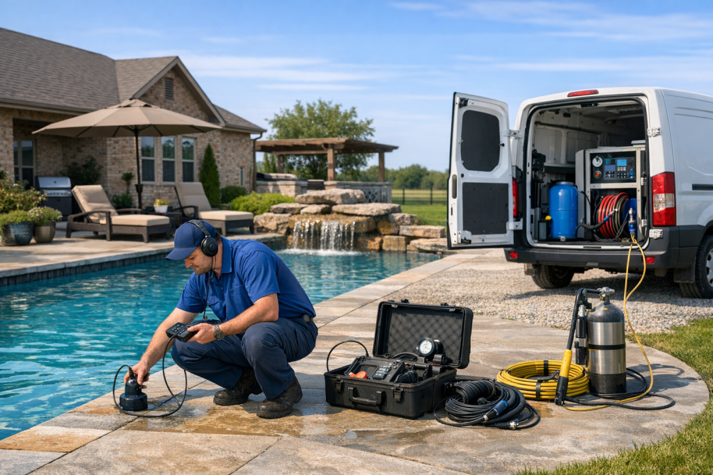 Premier Pool Leak Detection & Repair Services in Olustee, Oklahoma