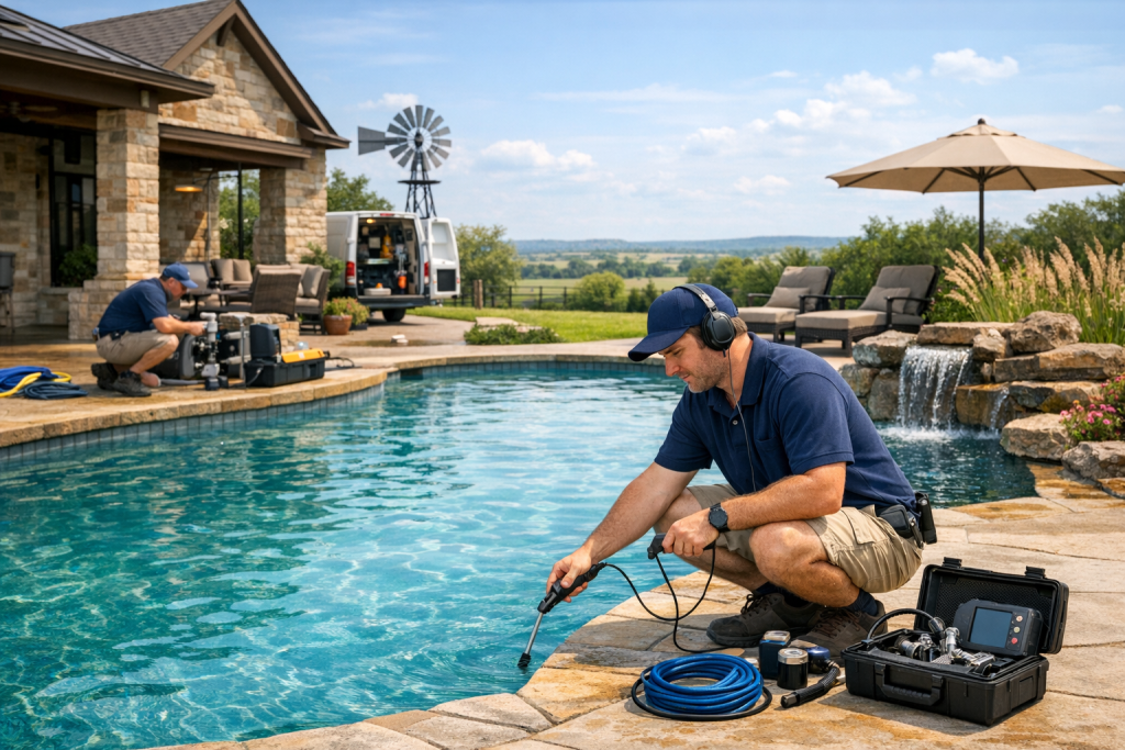 Premier Pool Leak Detection & Repair Services in Santa Rita Ranch, Texas