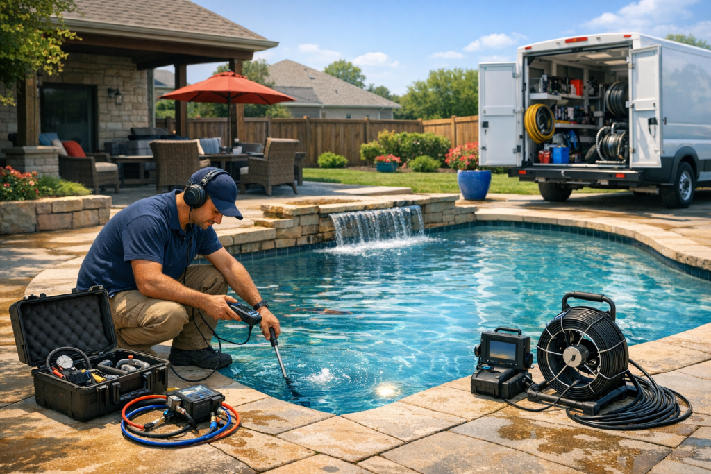 Premier Pool Leak Detection & Repair Services in St. Louis, Oklahoma