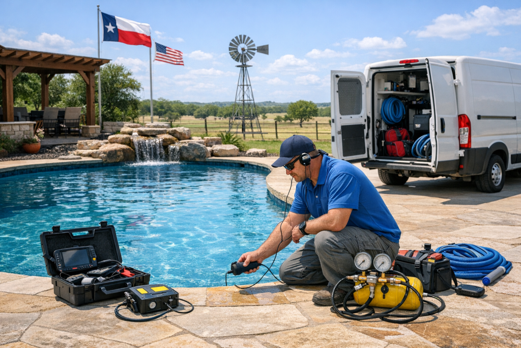 Professional Pool Leak Detection & Repair in Rio Vista, Texas