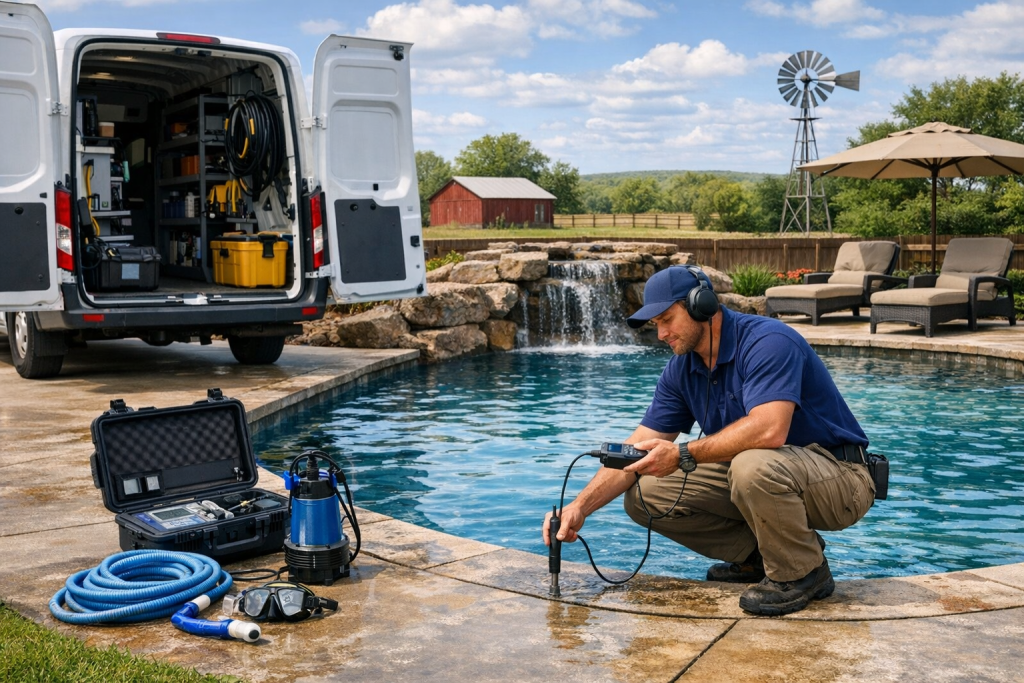 Professional Pool Leak Detection & Repair in Savanna, Oklahoma