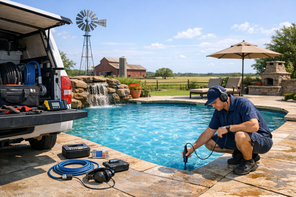 Professional Pool Leak Detection & Repair in Vernon, Texas