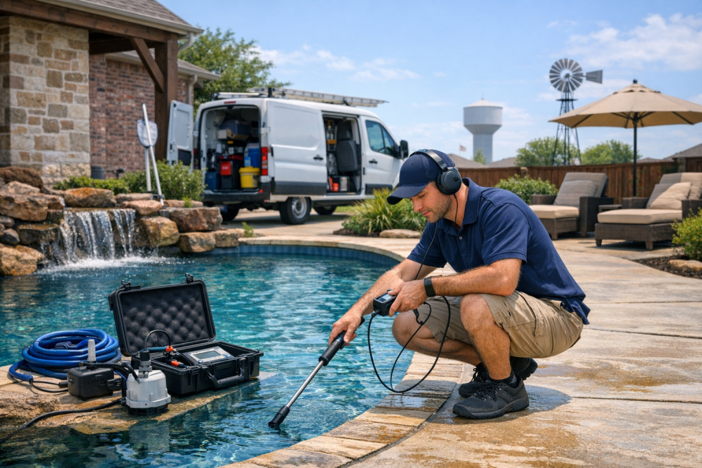 Professional Solutions for Pool Leak Detection & Repair in Celina, Texas