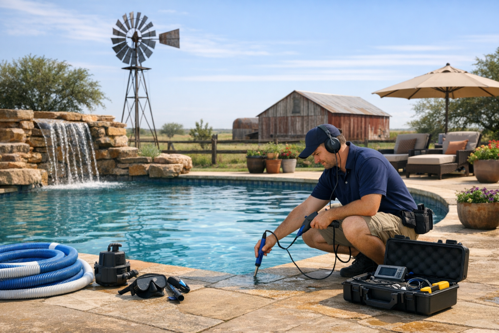 Professional Solutions for Pool Leak Detection & Repair in Merkel, Texas