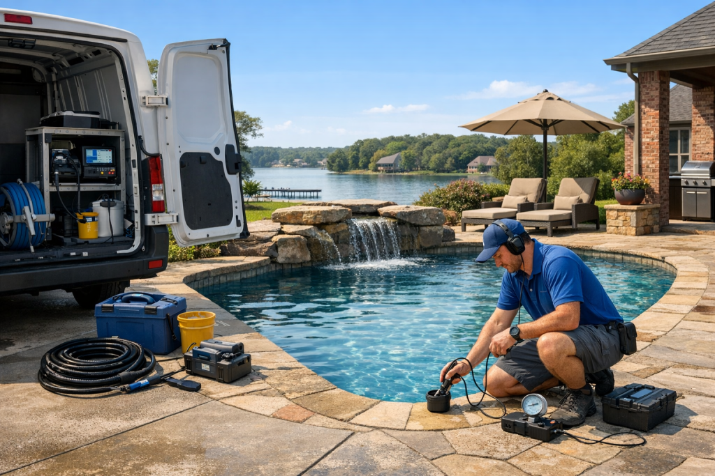 Professional Solutions for Pool Leak Detection & Repair in Sand Point, Oklahoma