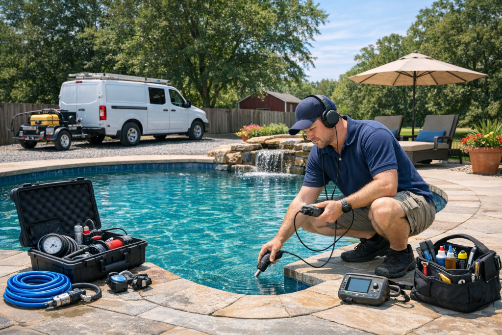 Proven Results for Pool Leak Detection & Repair in Dierks, Arkansas