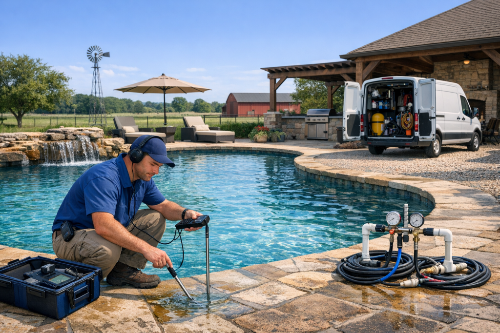 Proven Results for Pool Leak Detection & Repair in Montague, Texas