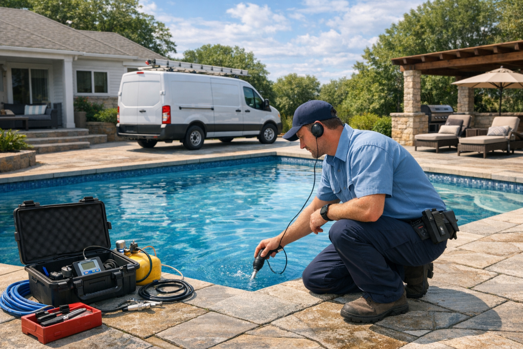 Proven Results for Pool Leak Detection & Repair in Stuart, Oklahoma