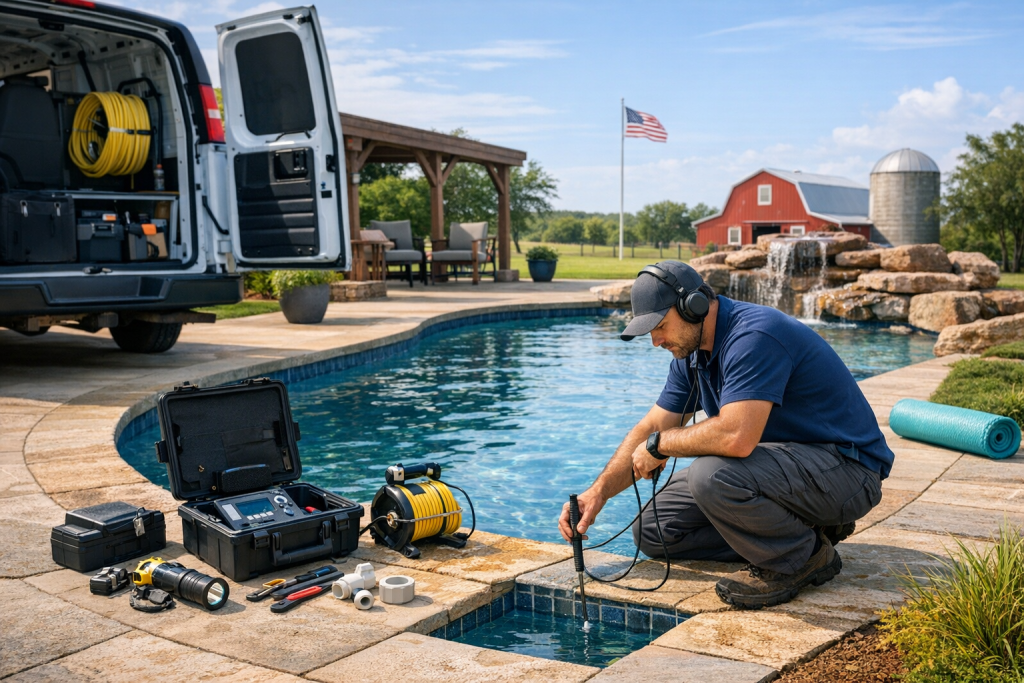 Quality Pool Leak Detection & Repair Services in Chandler, Oklahoma