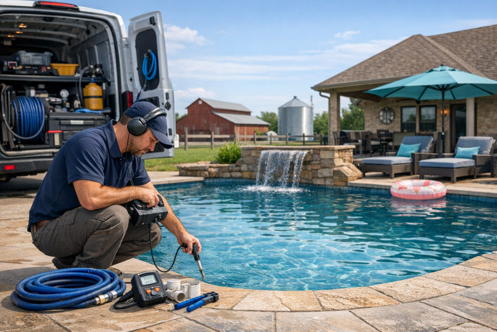 Quality Pool Leak Detection & Repair Services in Davenport, Oklahoma