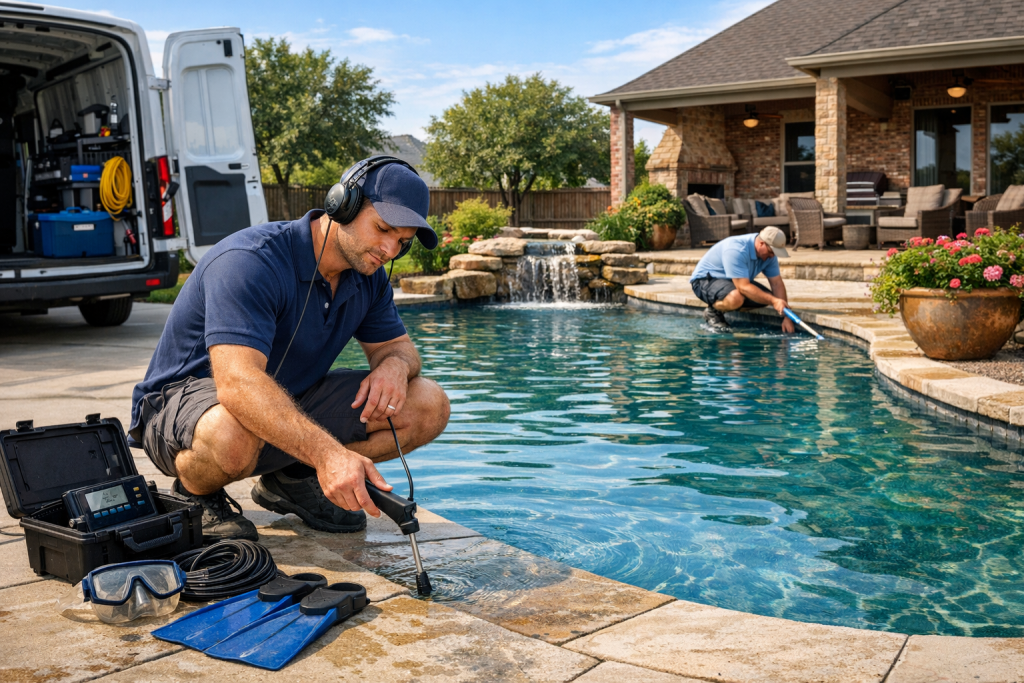 Quality Pool Leak Detection & Repair Services in Fairview, Texas