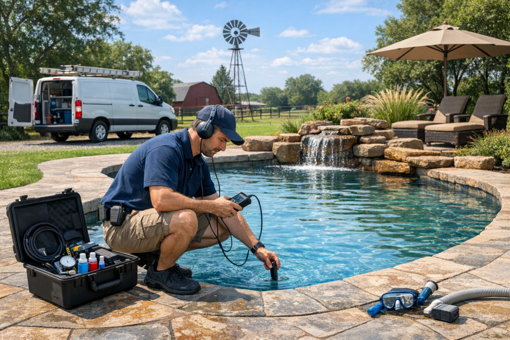 Quality Pool Leak Detection & Repair Services in Luther, Oklahoma