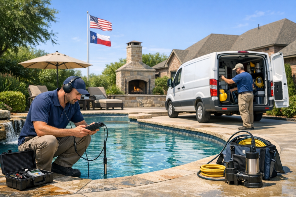 Quality Pool Leak Detection & Repair Services in Warren City, Texas