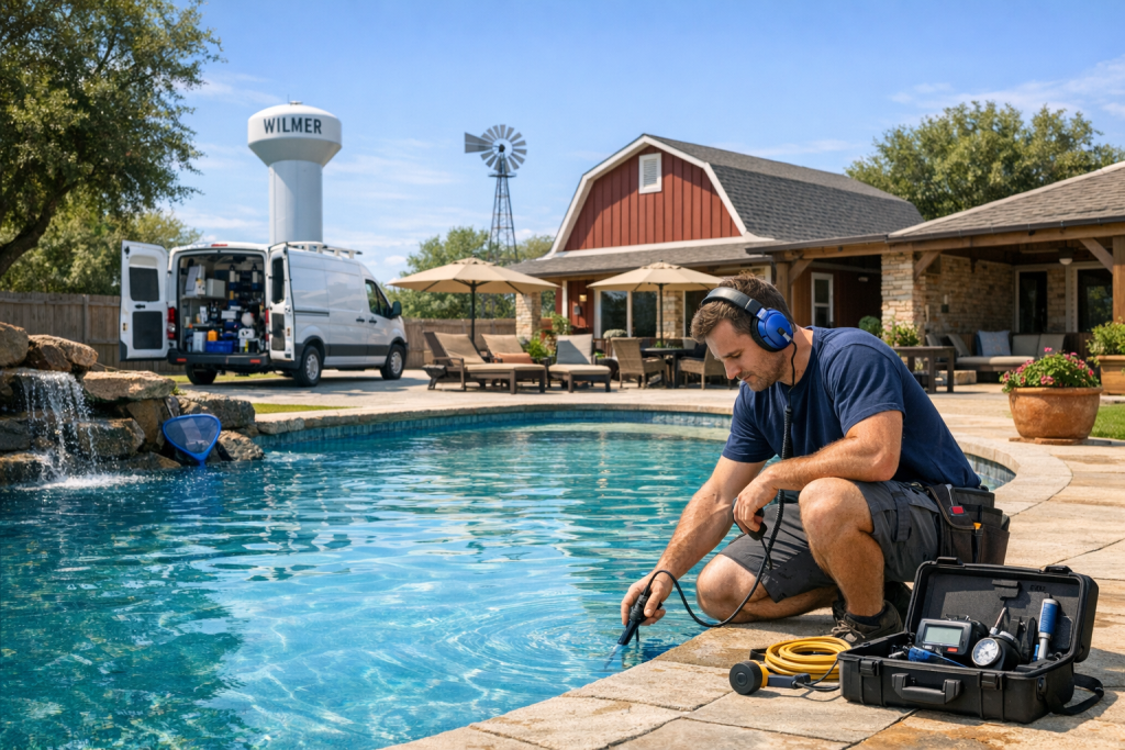 Quality Pool Leak Detection & Repair Services in Wilmer, Texas