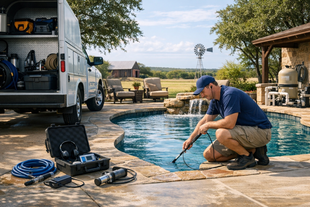 Quality Pool Leak Detection & Repair Services in Zephyr, Texas