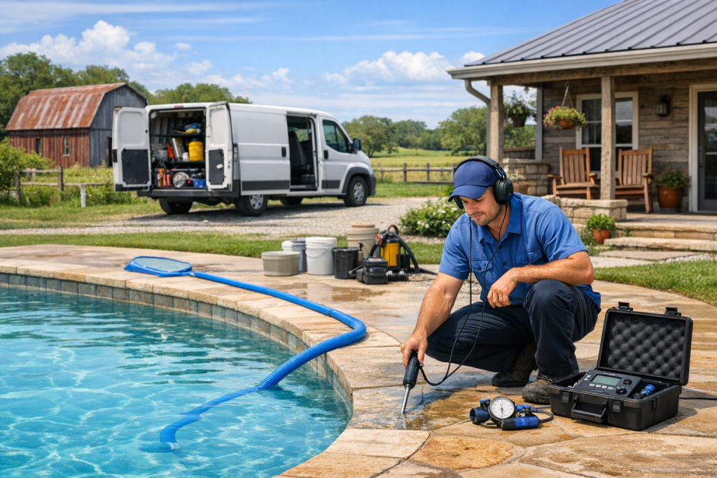 Quality Solutions for Pool Leak Detection & Repair in Bee, Oklahoma