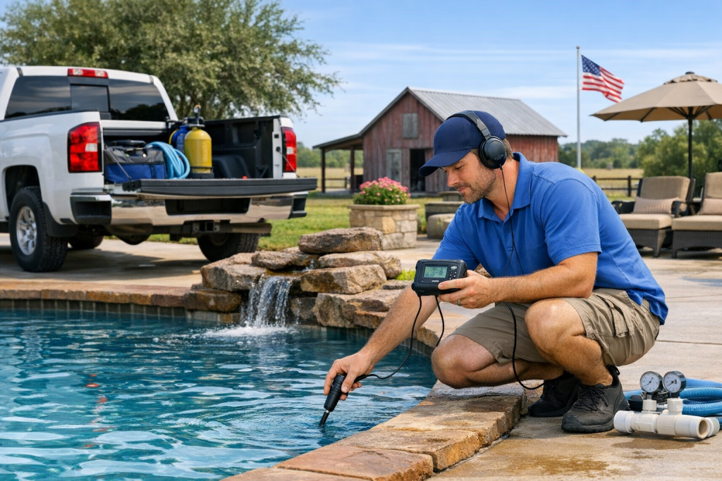 Quality Solutions for Pool Leak Detection & Repair in Collinsville, Texas