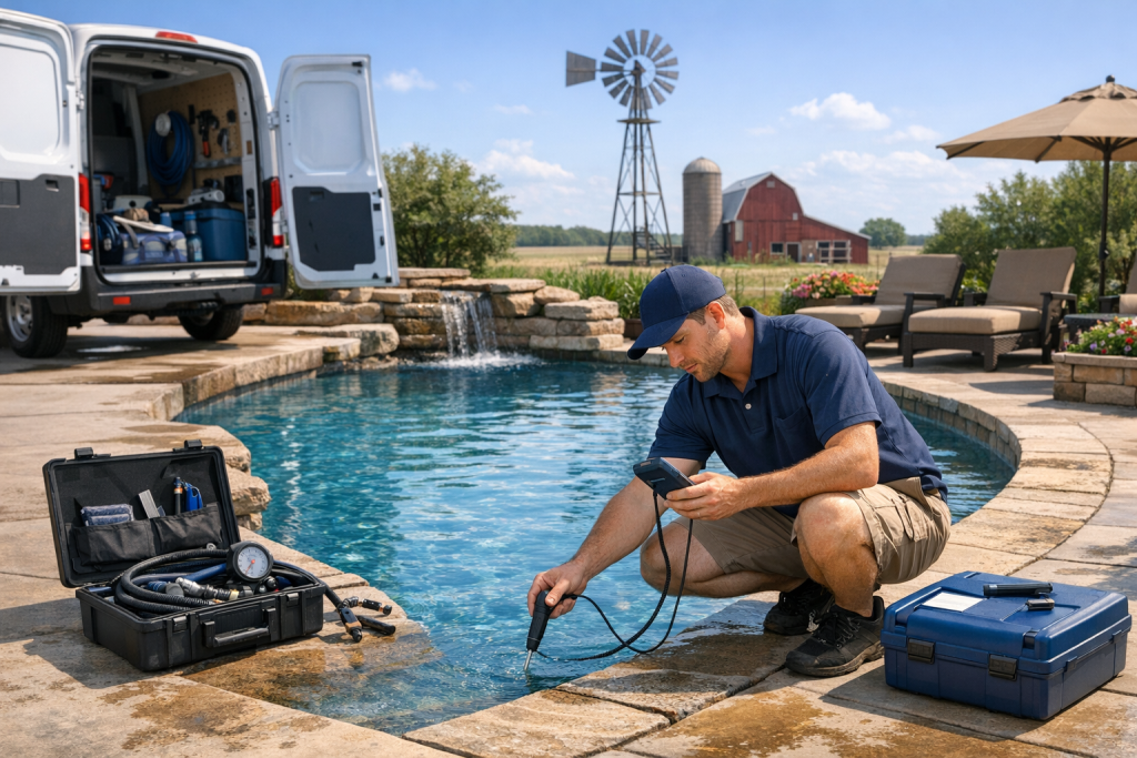 Quality Solutions for Pool Leak Detection & Repair in Minco, Oklahoma