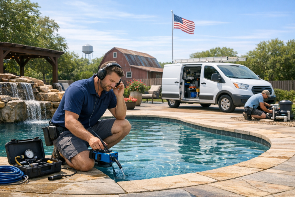 Quality Solutions for Pool Leak Detection & Repair in Sparks, Oklahoma