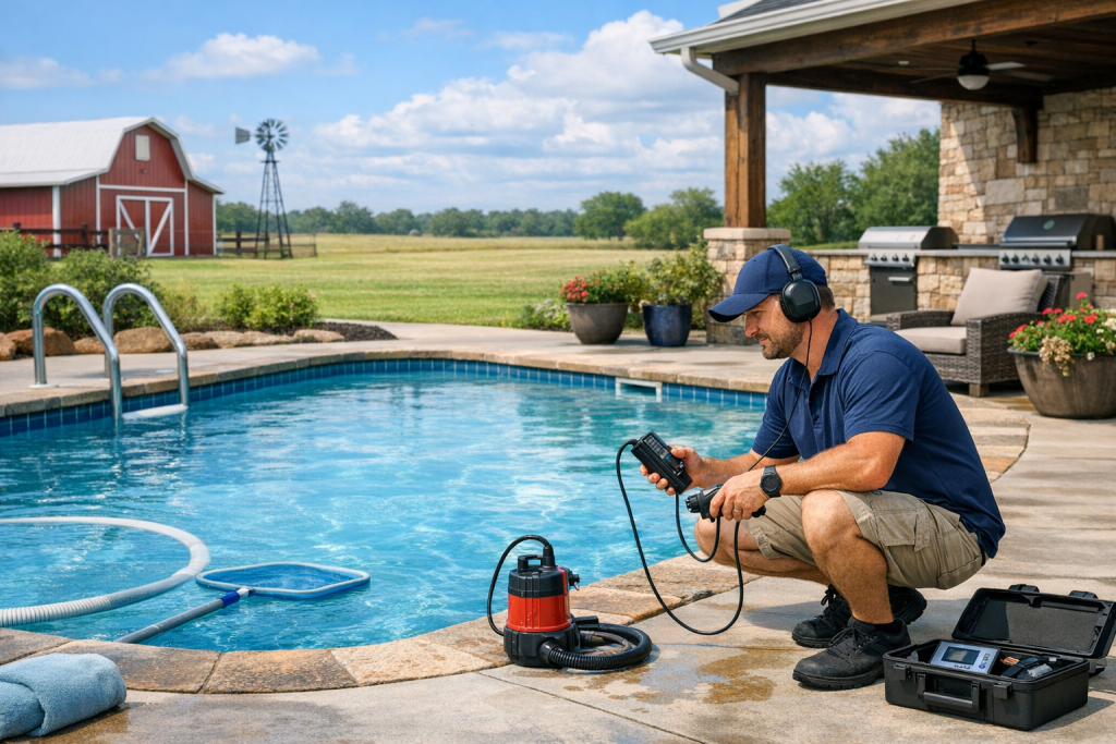 Quality Solutions for Pool Leak Detection & Repair in Tryon, Oklahoma
