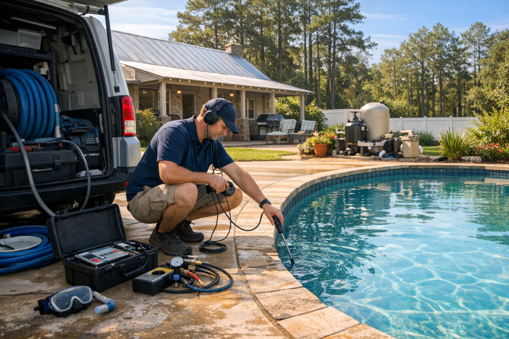 Reliable Pool Leak Detection & Repair Services in Longstreet, Louisiana