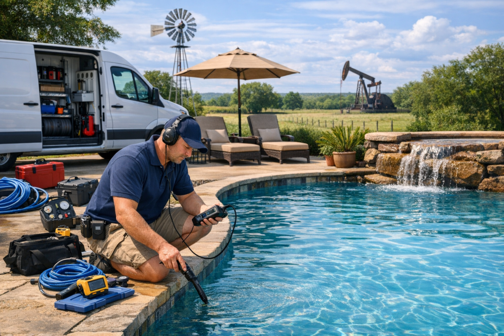 Reliable Pool Leak Detection & Repair Services in Tatums, Oklahoma