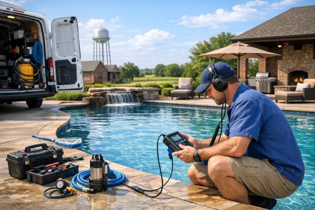 Reliable Pool Leak Detection & Repair Services in Wellston, Oklahoma