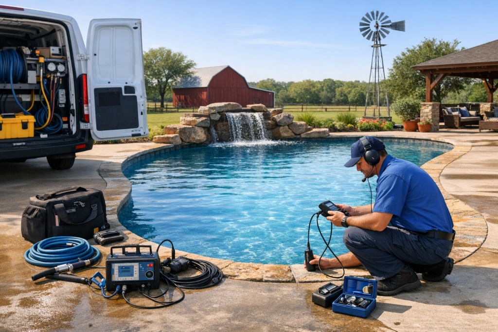 Reliable Pool Leak Detection & Repair Services in Wolfe City, Texas