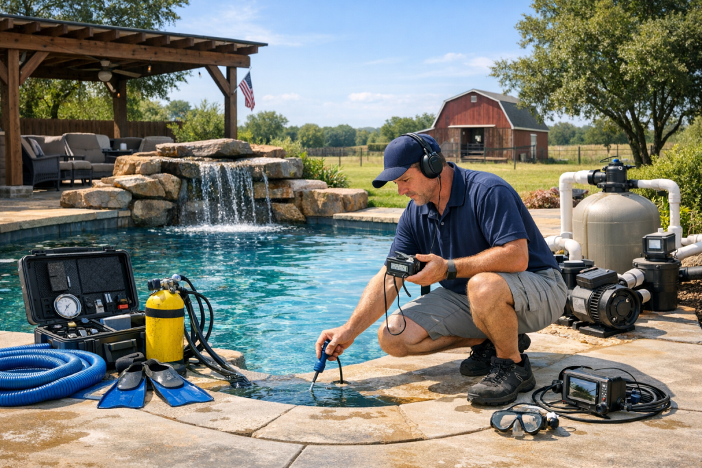 Reliable Solutions for Pool Leak Detection & Repair in Addington, Oklahoma