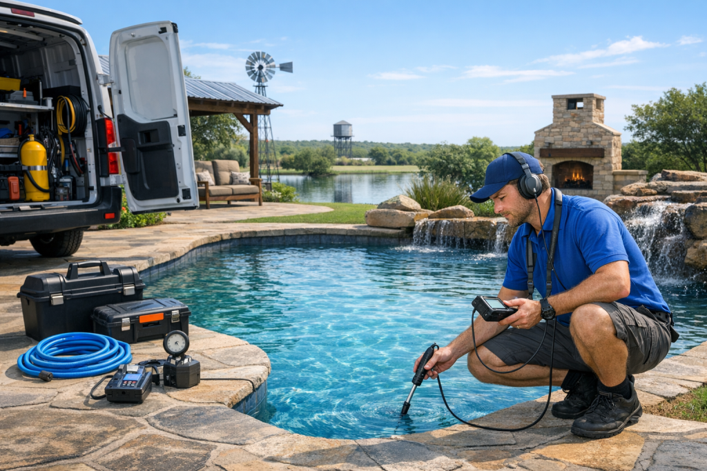 Reliable Solutions for Pool Leak Detection & Repair in Bridgeport, Texas