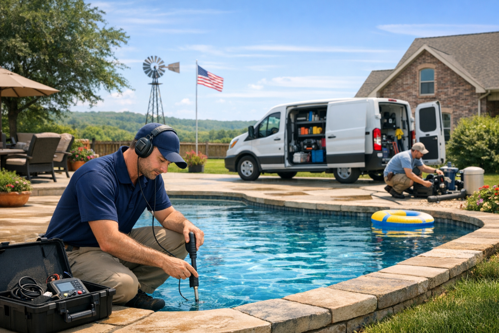 Reliable Solutions for Pool Leak Detection & Repair in Clarksville City, Texas