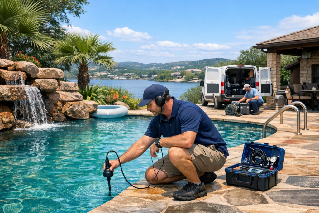 Reliable Solutions for Pool Leak Detection & Repair in Cottonwood Shores, Texas