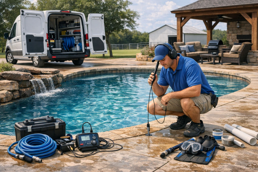 Reliable Solutions for Pool Leak Detection & Repair in Dale, Oklahoma