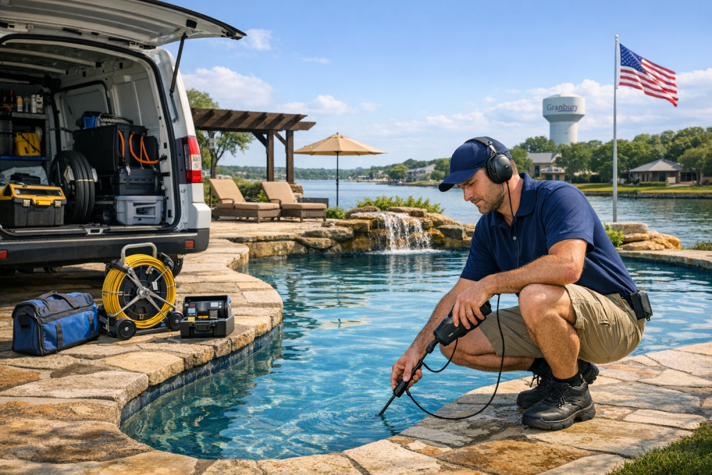Reliable Solutions for Pool Leak Detection & Repair in Granbury, Texas