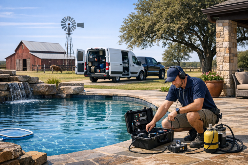 Reliable Solutions for Pool Leak Detection & Repair in Lone Oak, Texas