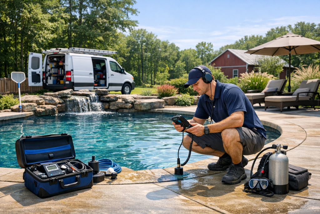 The Name to Trust for Pool Leak Detection & Repair in Foreman, Arkansas