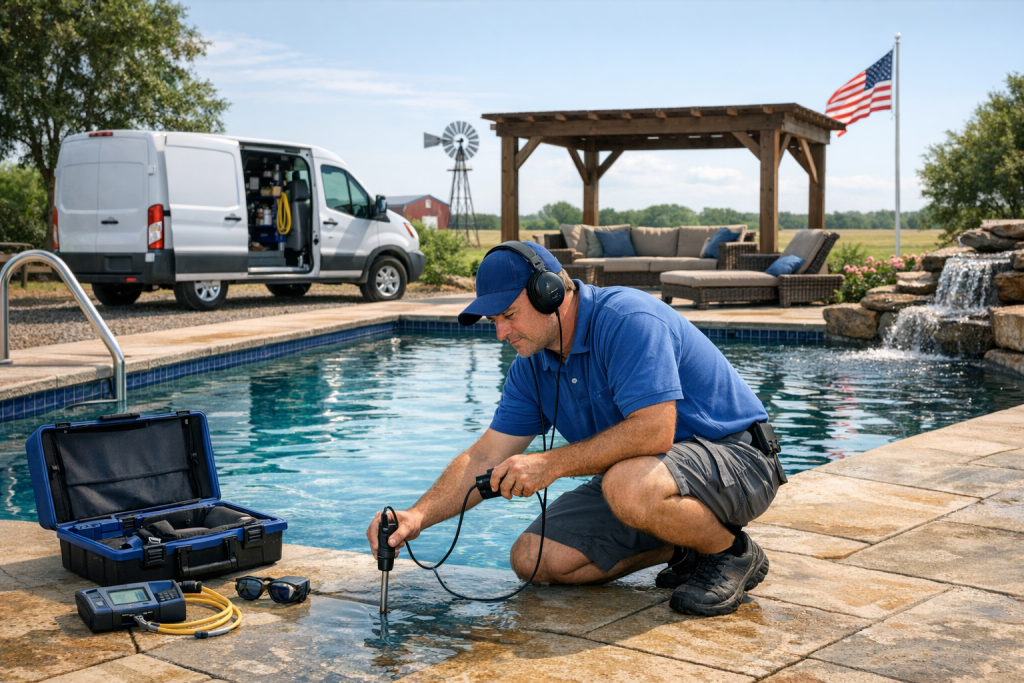The Name to Trust for Pool Leak Detection & Repair in Washita, Oklahoma