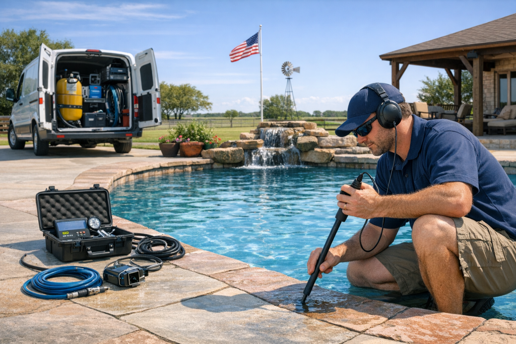 Top-Rated Pool Leak Detection & Repair Company in Commerce, Texas