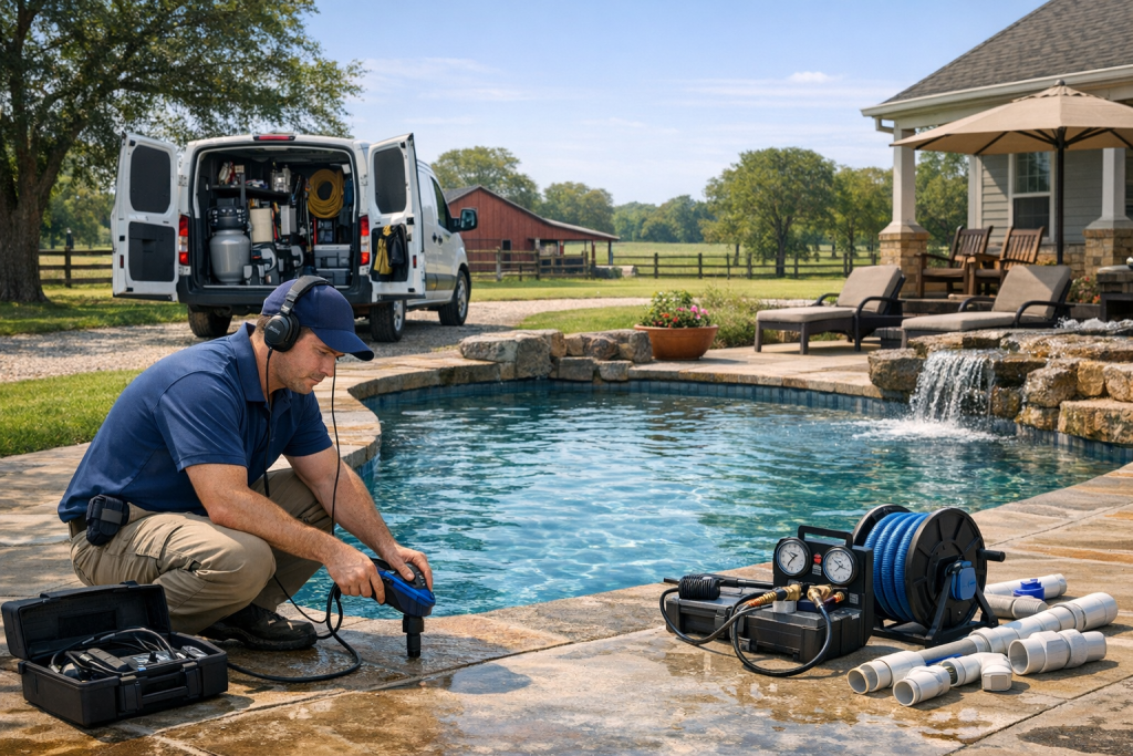 Top-Rated Pool Leak Detection & Repair Company in Deport, Texas
