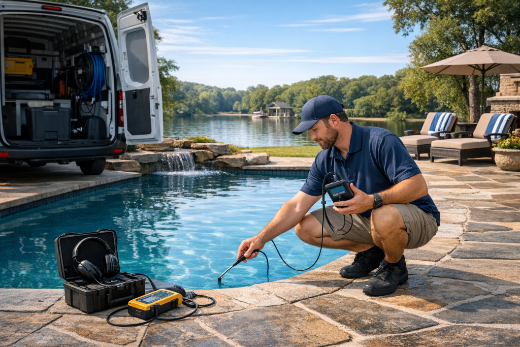 Top-Rated Pool Leak Detection & Repair Company in Lake Aluma, Oklahoma