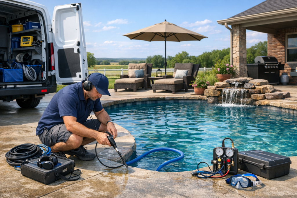 Top-Rated Pool Leak Detection & Repair Company in Lane, Oklahoma