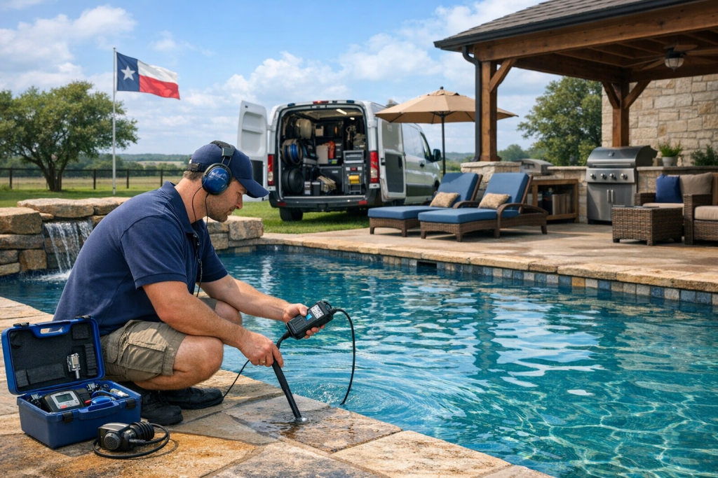 Top-Rated Pool Leak Detection & Repair Company in Moody, Texas