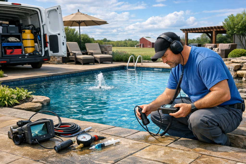 Top-Rated Pool Leak Detection & Repair Company in Paoli, Oklahoma
