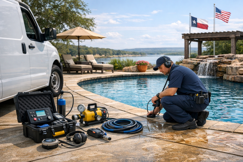 Top-Rated Pool Leak Detection & Repair Company in Tow, Texas