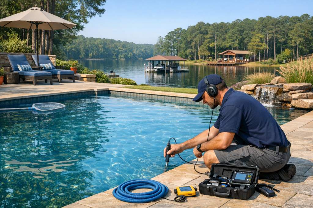 Top-Rated Pool Leak Detection & Repair Company in Yarborough Landing, Arkansas