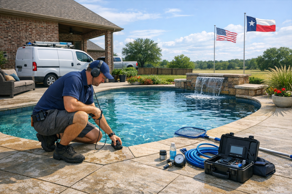 Trusted Pool Leak Detection & Repair Services in Detroit, Texas