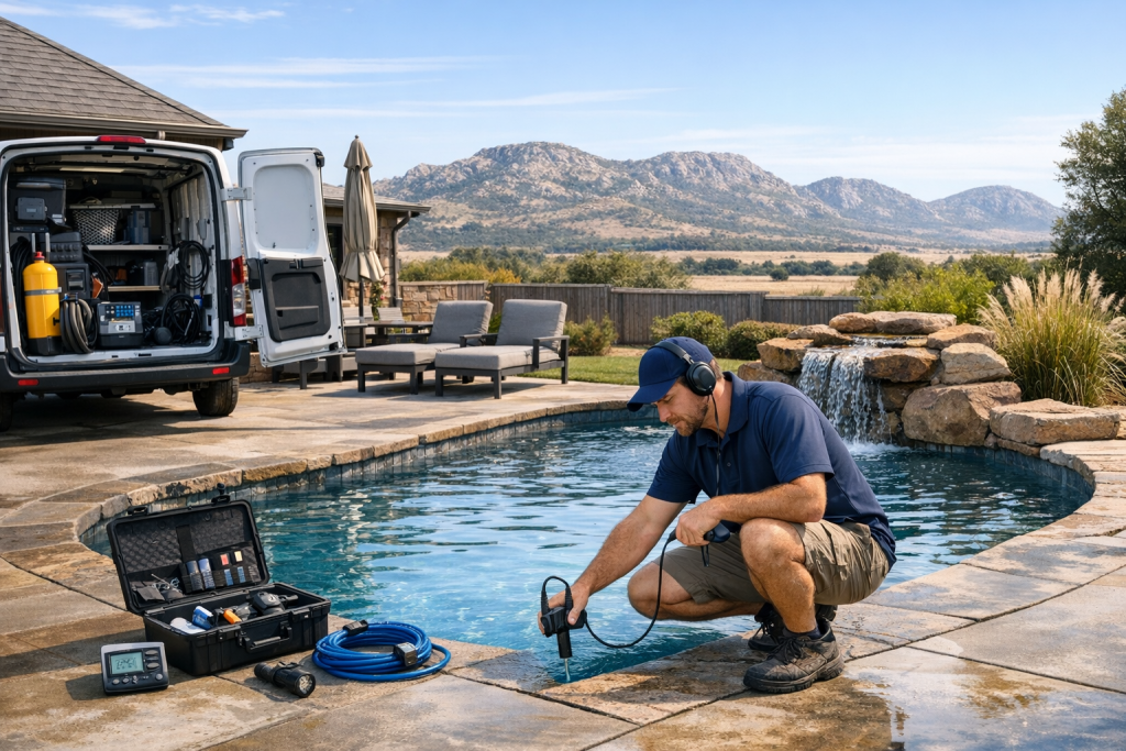 Trusted Pool Leak Detection & Repair Services in Mountain View, Oklahoma