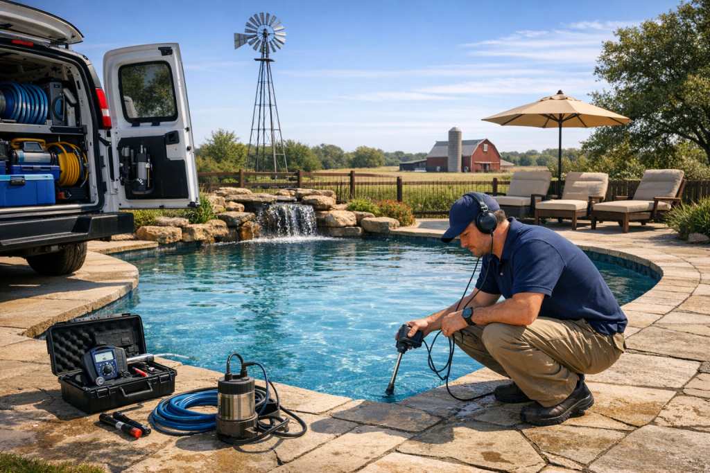 Trusted Pool Leak Detection & Repair Services in Union City, Oklahoma