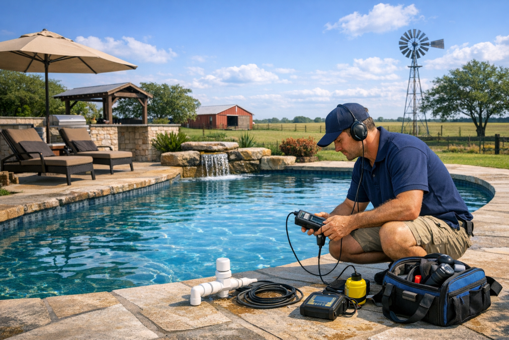 Trusted Professionals for Pool Leak Detection & Repair in Ben Arnold, Texas